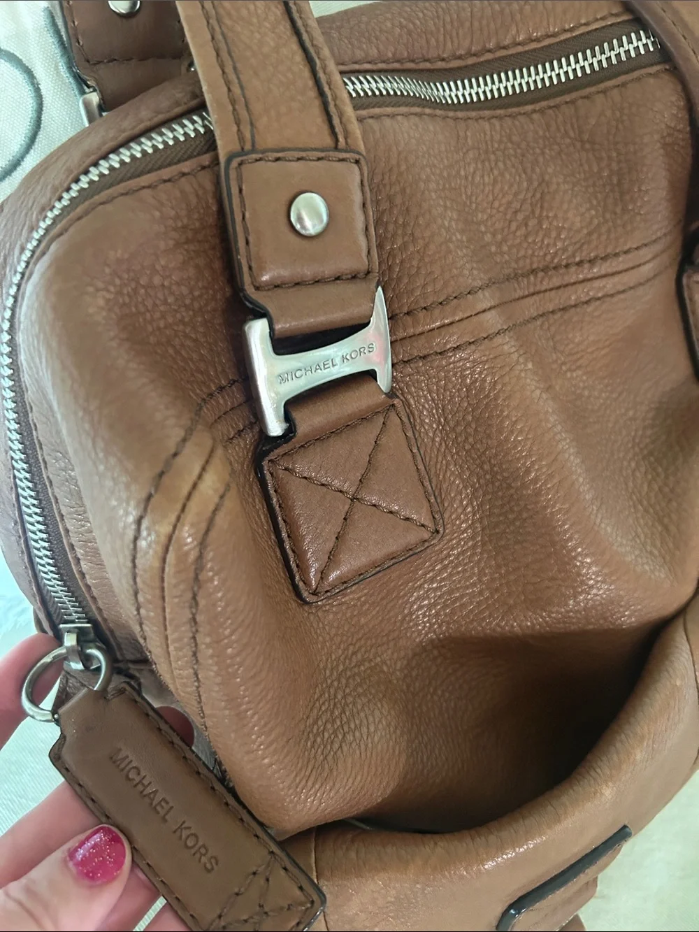 Michael Kors Leather Satchel handbag